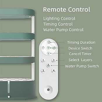 Amazon.co.jp: 垂直上げガーデンベッド、スマート水耕栽培